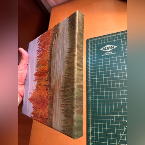 Original Fall Acrylic Painting - Picture 6 of 7